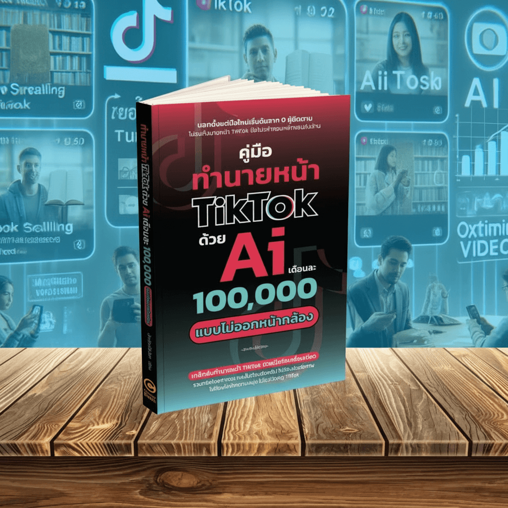รีวิว! สร้างรายได้ออนไลน์หลักแสน TikTok ด้วย AI ไม่ต้องออกกล้อง